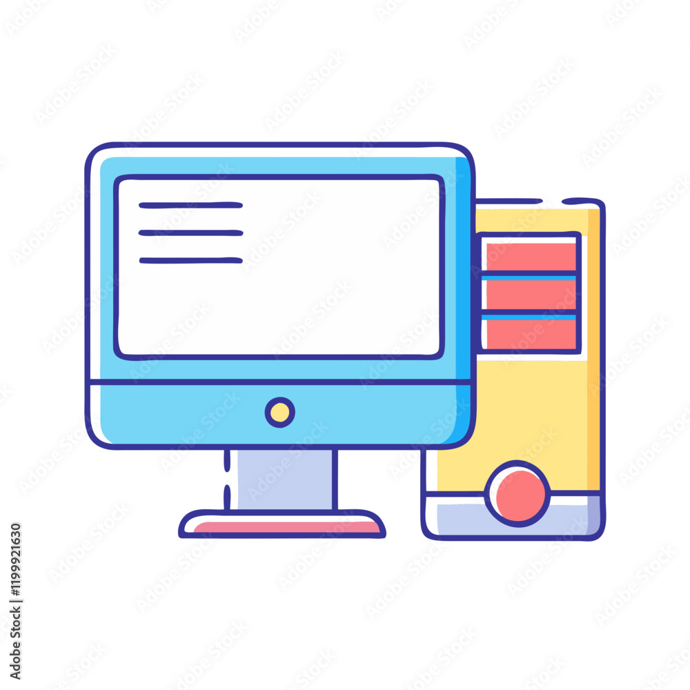 desktop pc icon, desktop pc vector illustration-simple illustration of desktop pc, perfect for desktop pc logos and themed design desktop pc icon, desktop pc vector illustration-simple illustration of desktop pc, perfect for desktop pc logos and themed design