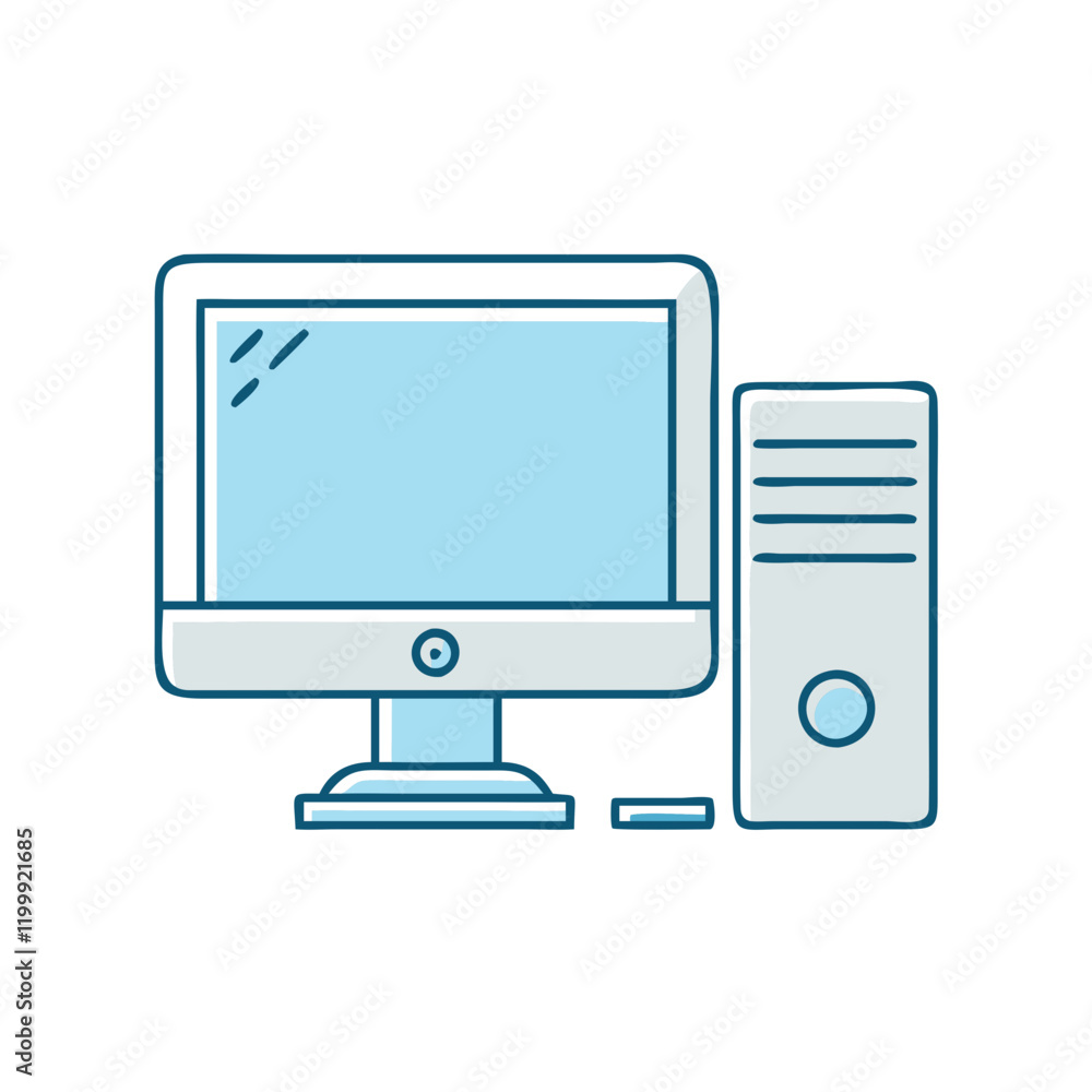 desktop pc icon, desktop pc vector illustration-simple illustration of desktop pc, perfect for desktop pc logos and themed design desktop pc icon, desktop pc vector illustration-simple illustration of desktop pc, perfect for desktop pc logos and themed design