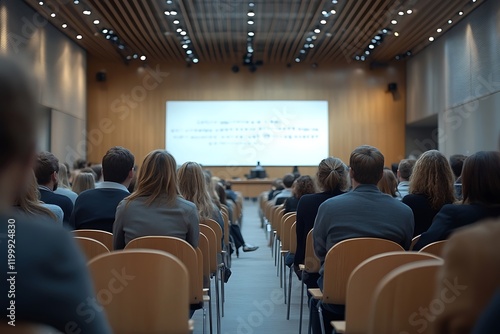 Wallpaper Mural Conference Hall Audience Presentation Meeting Torontodigital.ca