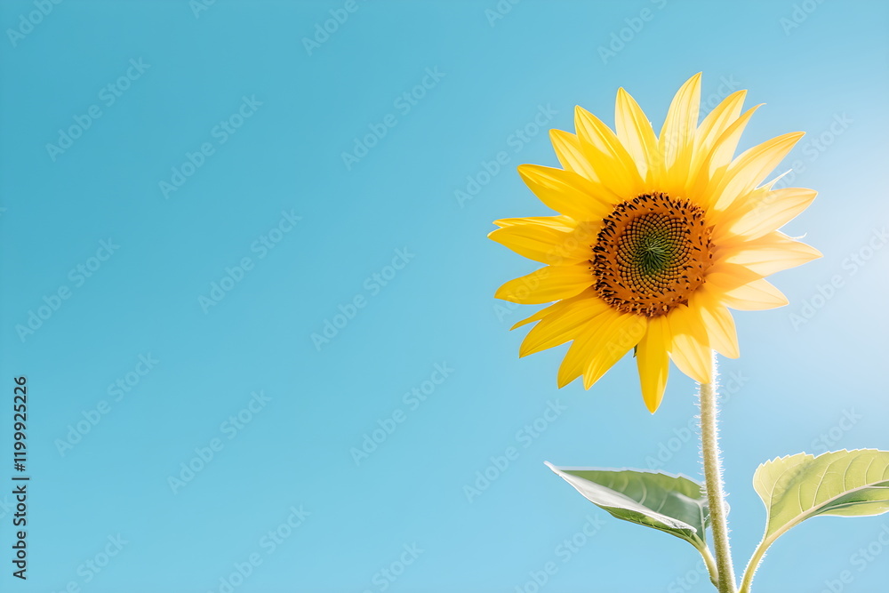 A sunlit field of sunflowers in full bloom, bright yellow petals against a blue sky, cheerful and vibrant, expansive and colorful A sunlit field of sunflowers in full bloom, bright yellow petals against a blue sky, cheerful and vibrant, expansive and colorful