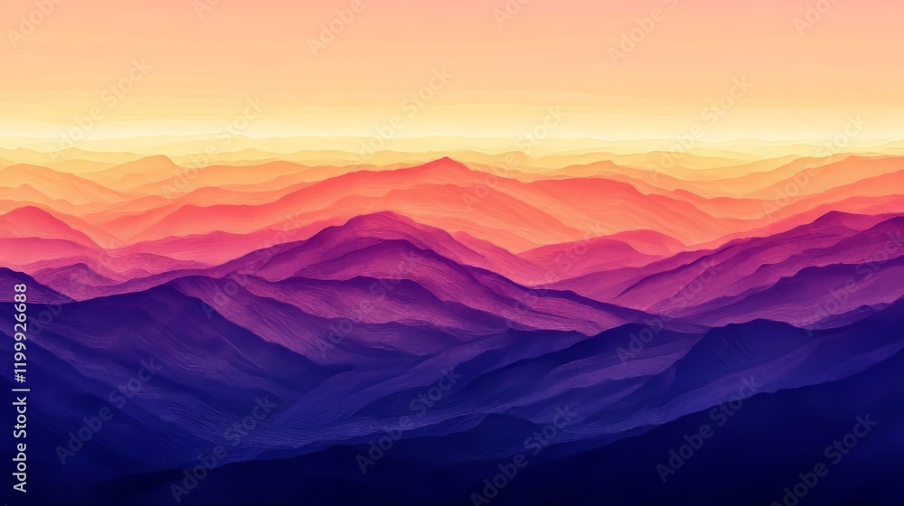 sunset in mountains sunset in mountains