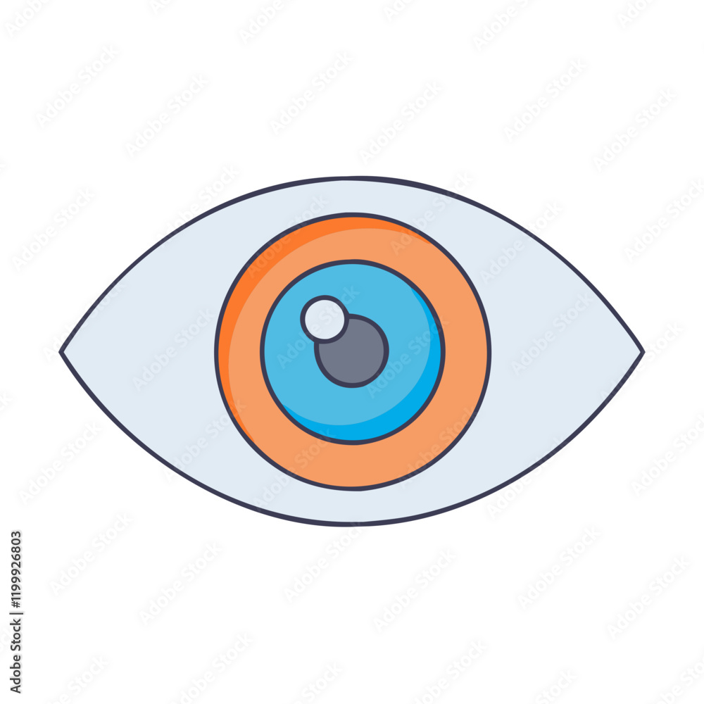 eye icon, eye vector illustration-simple illustration of eye, perfect for eye logos and themed design eye icon, eye vector illustration-simple illustration of eye, perfect for eye logos and themed design