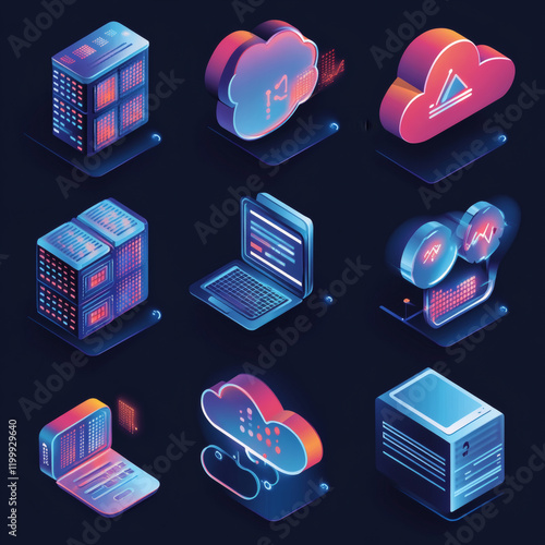 A versatile collection of communication icons designed to enhance visual storytelling and digital interfaces. This set includes essential symbols such as chat bubbles, phones, emails, envelopes, megap