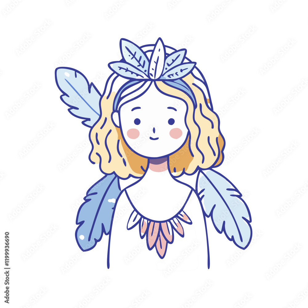 girl with feathers icon, girl with feathers vector illustration-simple illustration of girl with feathers, perfect for girl with feathers logos and themed design girl with feathers icon, girl with feathers vector illustration-simple illustration of girl with feathers, perfect for girl with feathers logos and themed design