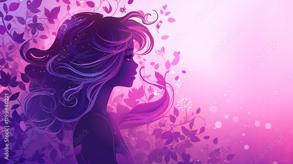 Beautiful Women's Day Background with Pastel Colors and Abstract Art Beautiful Women's Day Background with Pastel Colors and Abstract Art