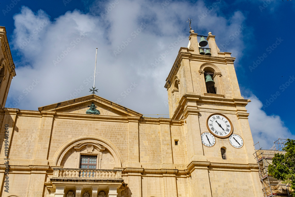 Fototapeta premium Concattedrale di San Giovanni La Valletta Malta Caravaggio