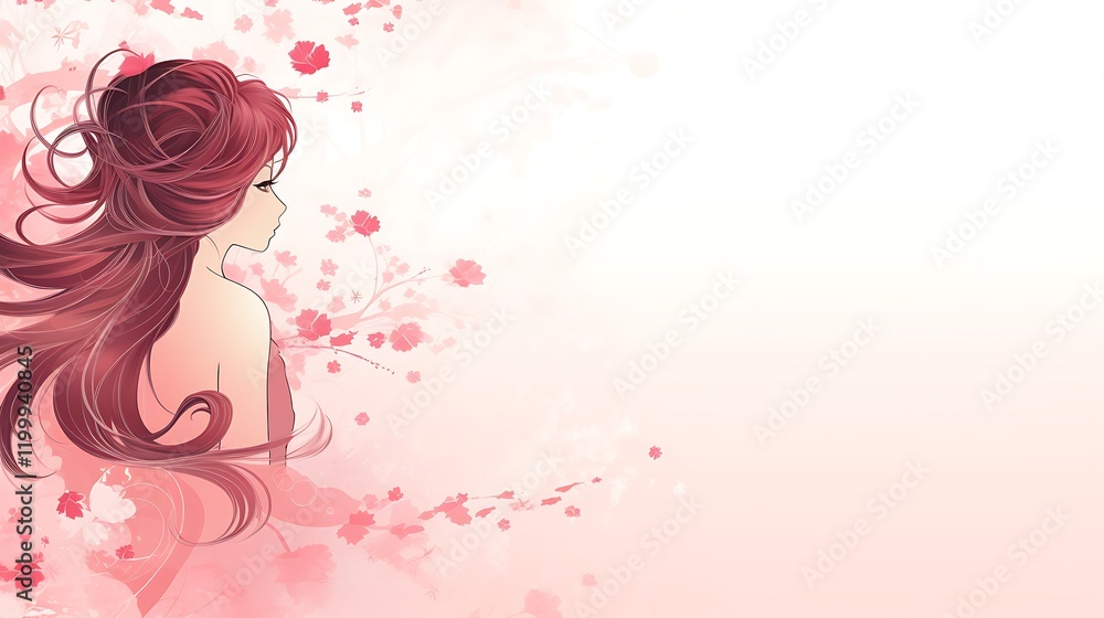 Celebratory Women's Day Background with Roses and and Floral Patterns
Celebratory Women's Day Background with Roses and and Floral Patterns