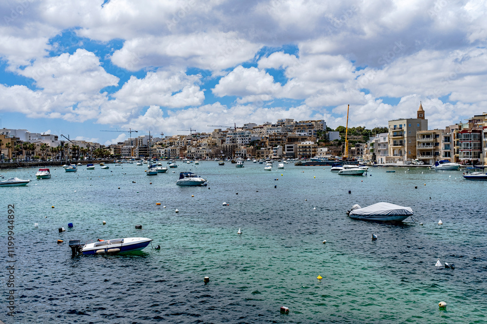 Obraz premium Marsascala a Malta