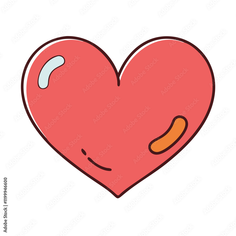 heart icon, heart vector illustration-simple illustration of heart, perfect for heart logos and themed design heart icon, heart vector illustration-simple illustration of heart, perfect for heart logos and themed design