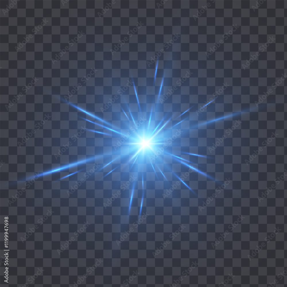 Bright glowing light effect bright glare. Effect of glowing light rays distortion light lens. Beautiful shimmering light glare. Vector 10 EPS Bright glowing light effect bright glare. Effect of glowing light rays distortion light lens. Beautiful shimmering light glare. Vector 10 EPS