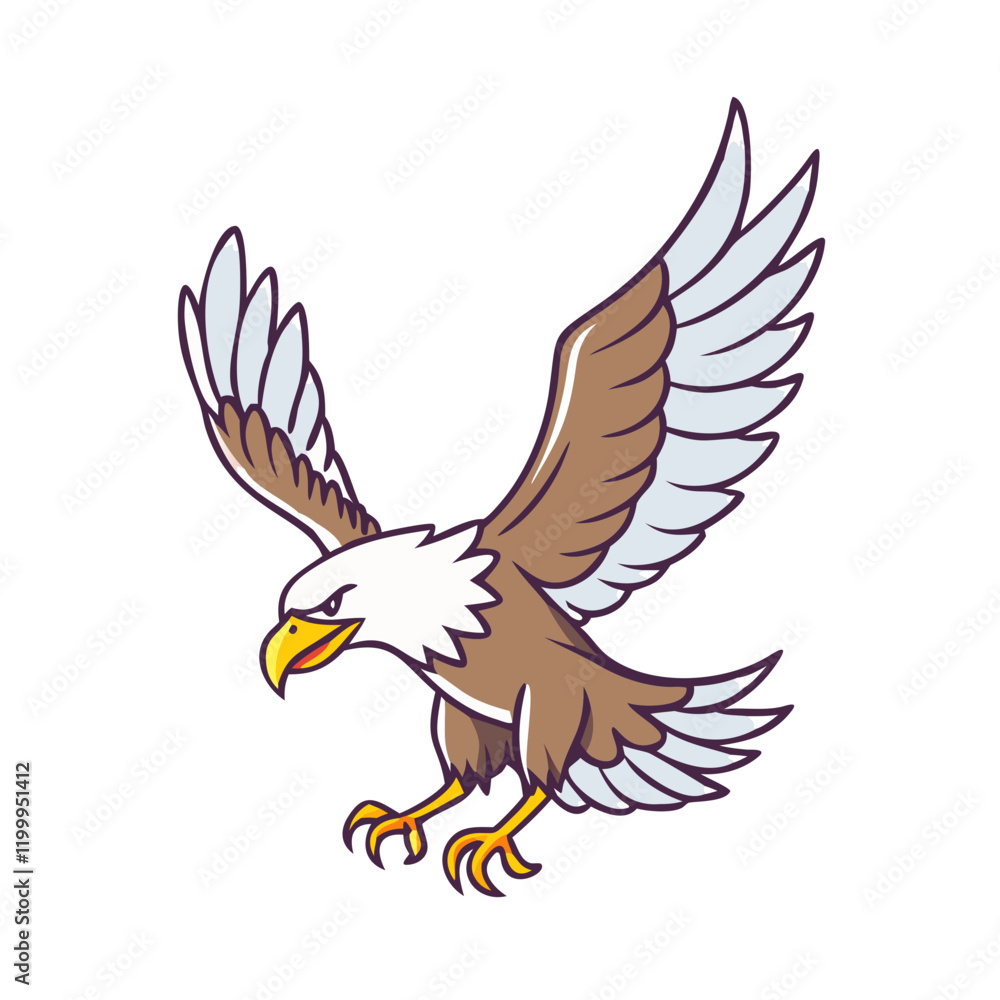 hunting bald eagle icon, hunting bald eagle vector illustration-simple illustration of hunting bald eagle, perfect for hunting bald eagle logos and themed design hunting bald eagle icon, hunting bald eagle vector illustration-simple illustration of hunting bald eagle, perfect for hunting bald eagle logos and themed design