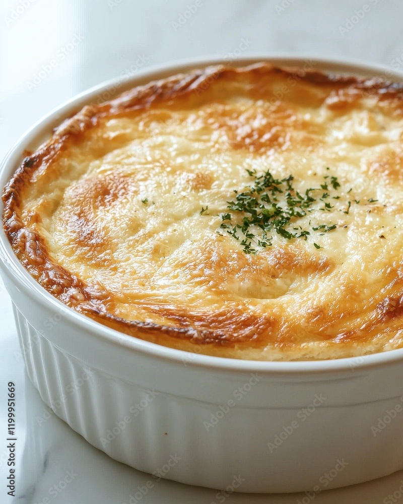 Luxurious golden cheesy dish gourmet kitchen food elegant setting top view culinary delight Luxurious golden cheesy dish gourmet kitchen food elegant setting top view culinary delight