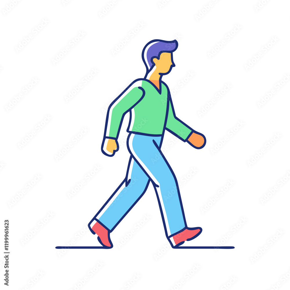 man walking icon, man walking vector illustration-simple illustration of man walking, perfect for man walking logos and themed design man walking icon, man walking vector illustration-simple illustration of man walking, perfect for man walking logos and themed design