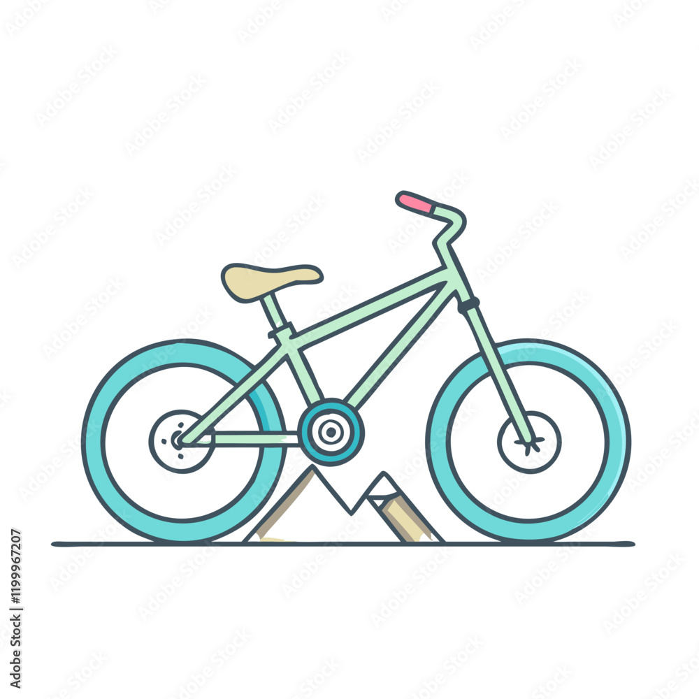 mountain bike icon, mountain bike vector illustration-simple illustration of mountain bike, perfect for mountain bike logos and themed design mountain bike icon, mountain bike vector illustration-simple illustration of mountain bike, perfect for mountain bike logos and themed design