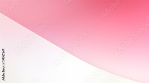 Gradient Background with strong Edges fading from Hot Pink to White. Modern Presentation Template