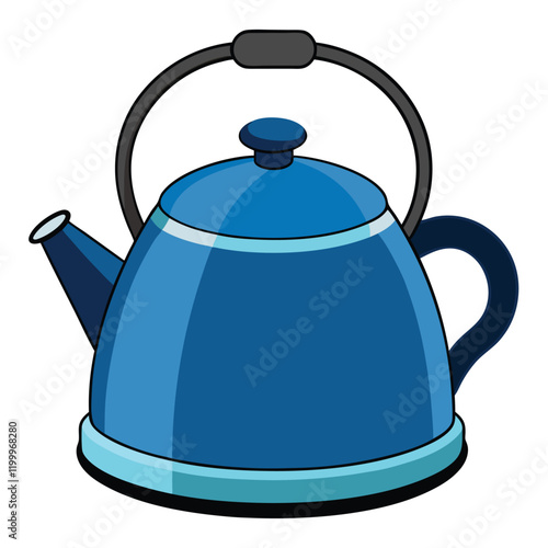 kettle isolated on white background