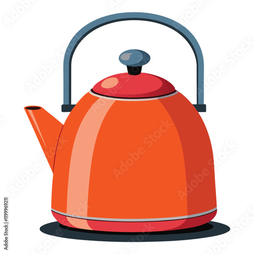 teapot isolated on white background