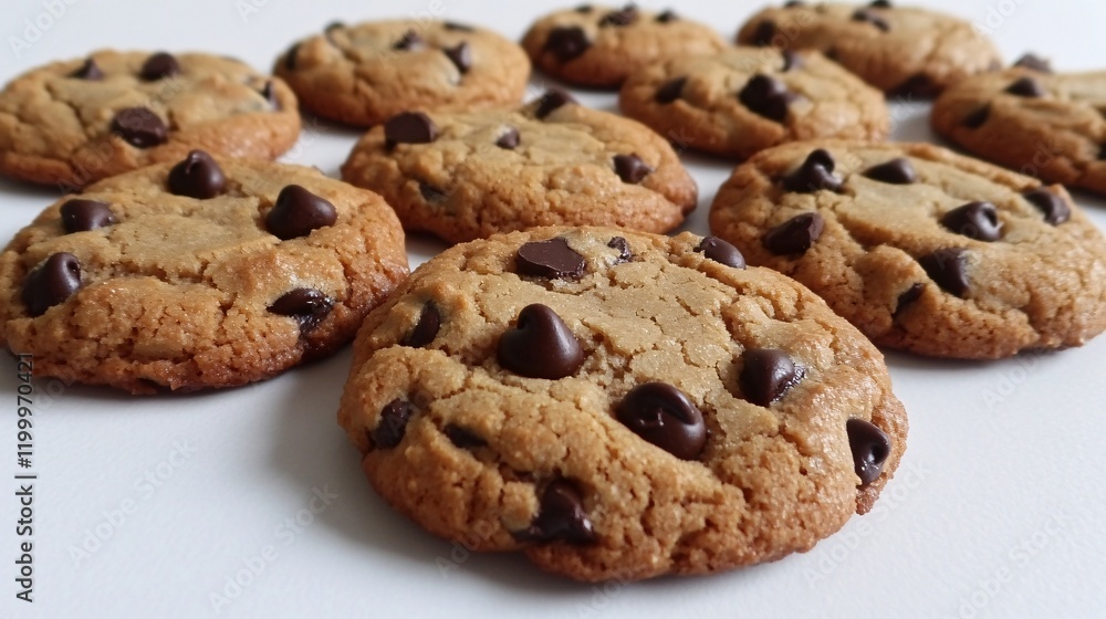 Delicious Homemade Chocolate Chip Cookies Delicious Homemade Chocolate Chip Cookies