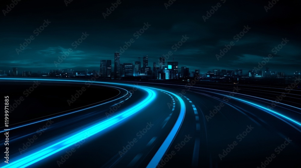 Obraz premium traffic on highway