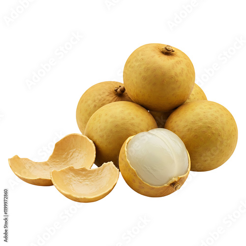 Longan Fruit Pile photo