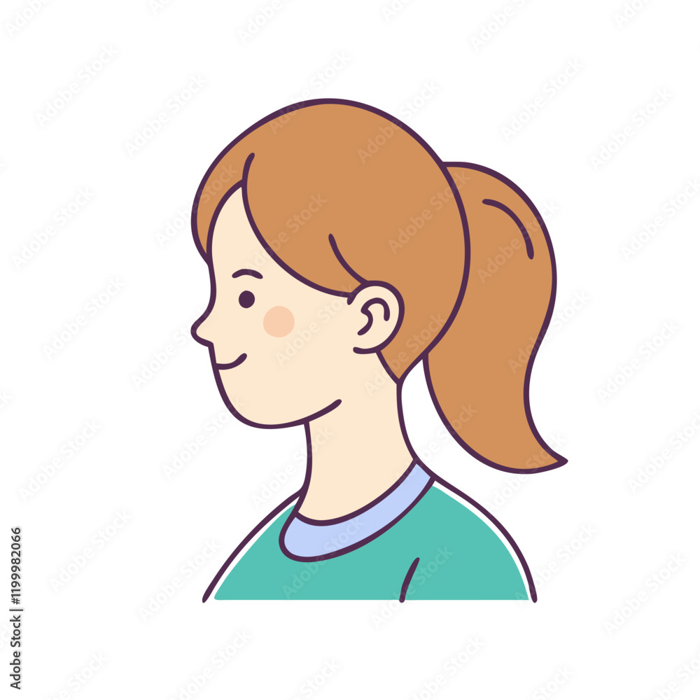 profile of young woman icon, profile of young woman vector illustration-simple illustration of profile of young woman, perfect for profile of young woman logos and themed design profile of young woman icon, profile of young woman vector illustration-simple illustration of profile of young woman, perfect for profile of young woman logos and themed design