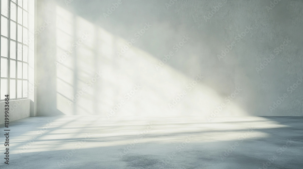 empty room with window