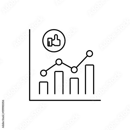 The Bar Graph outline icon represents quantitative data.