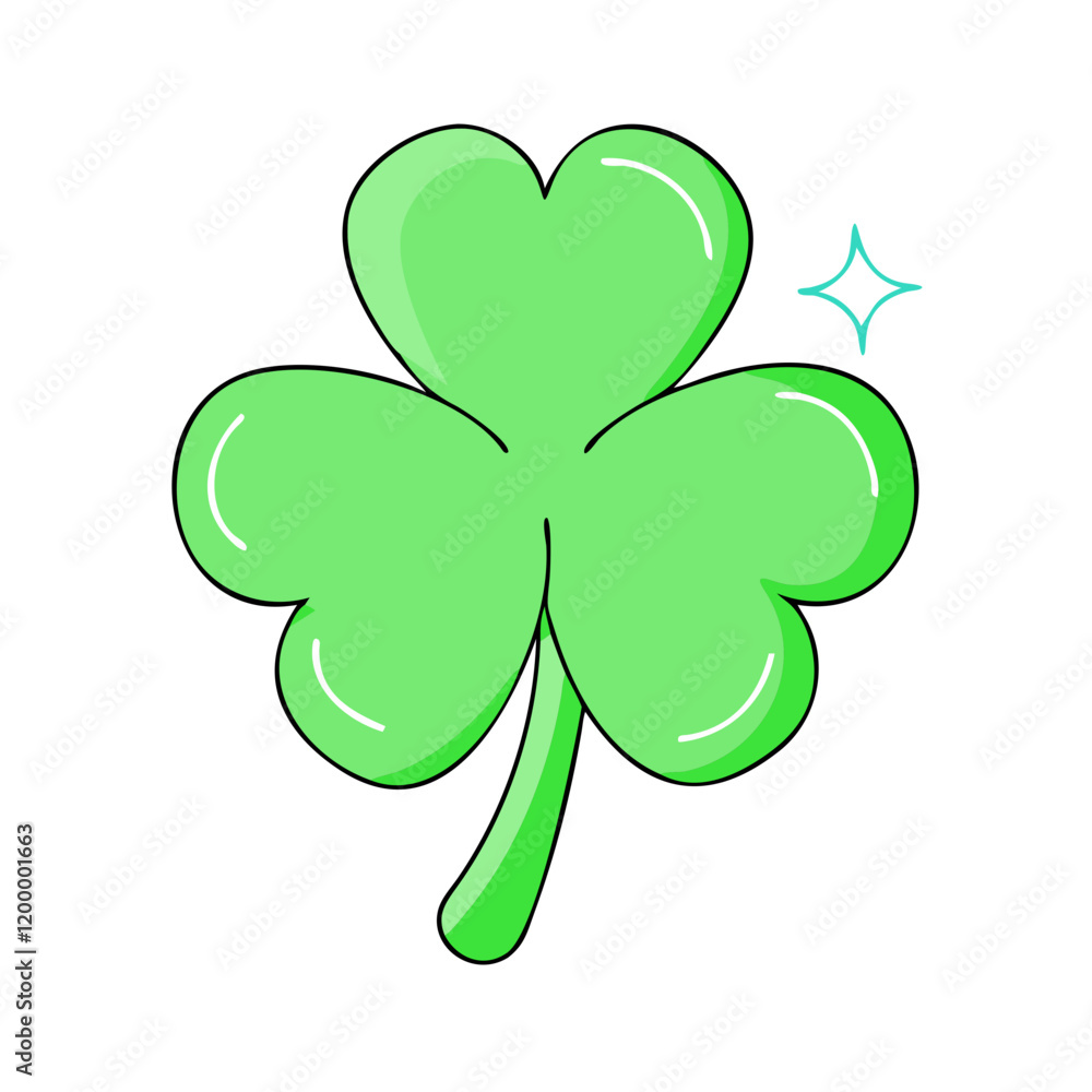 st patricks day clover icon, st patricks day clover vector illustration-simple illustration of st patricks day clover, perfect for st patricks day clover logos and themed design st patricks day clover icon, st patricks day clover vector illustration-simple illustration of st patricks day clover, perfect for st patricks day clover logos and themed design