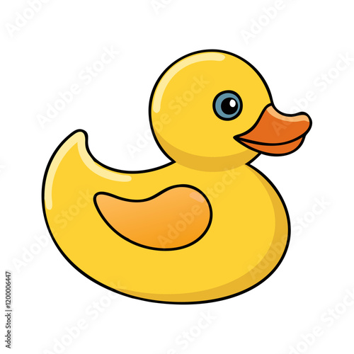 ubber duck icon, ubber duck vector illustration-simple illustration of ubber duck, perfect for ubber duck logos and themed design 