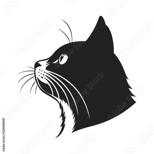 cat meowing yawning laughing with rose gold pink background