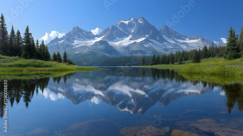 lake reflection