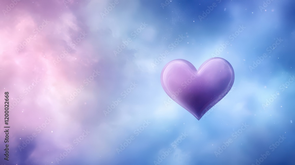 captivating heartshaped balloon, symbol of love and dreams floating in the clear sky captivating heartshaped balloon, symbol of love and dreams floating in the clear sky