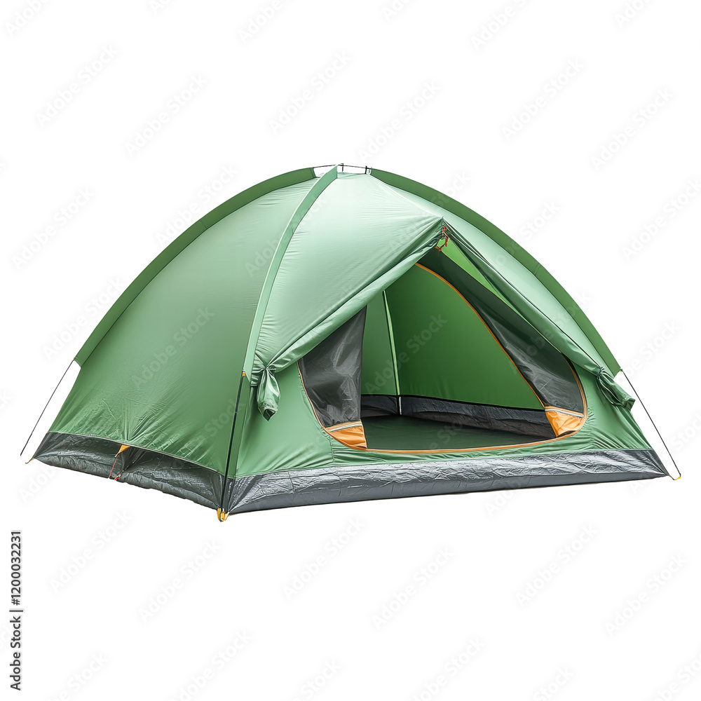 Green Tent on transparent background, PNG Green Tent on transparent background, PNG