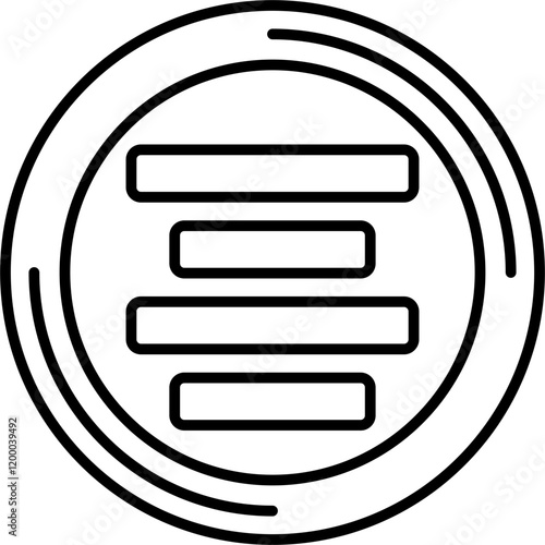 Center Alignment Icon
