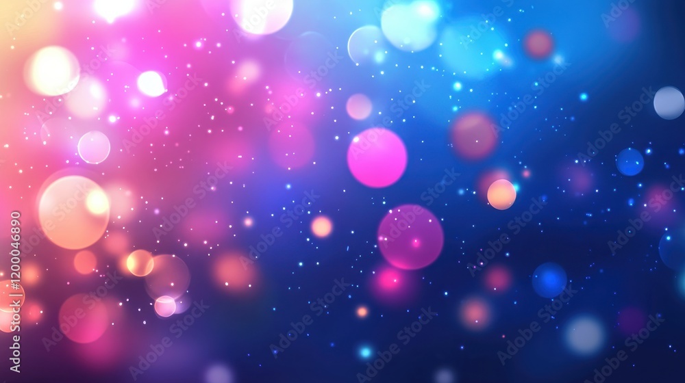 Abstract bokeh background with pink and blue lights Abstract bokeh background with pink and blue lights