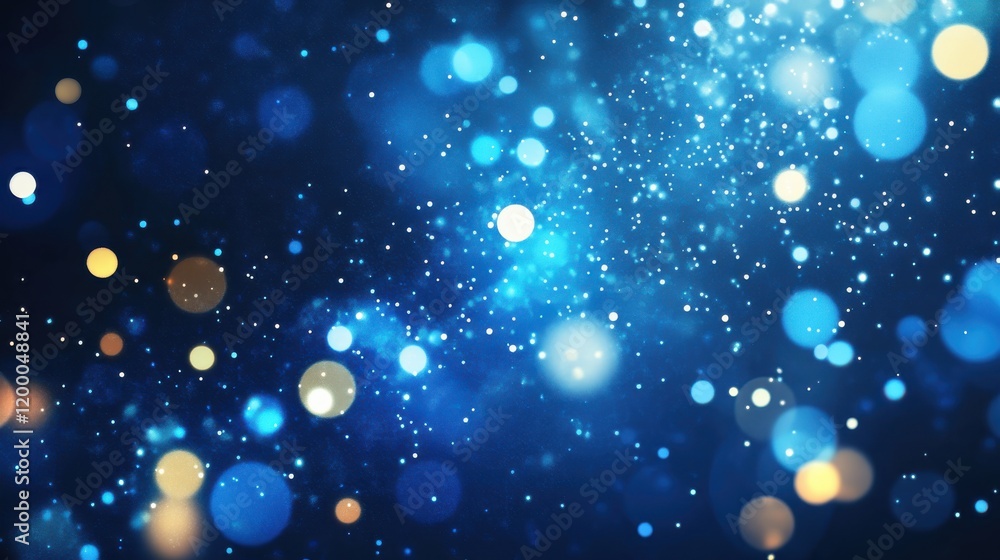 Glimmering Blue Lights Glimmering Blue Lights