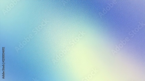 Blue purple lilac lavender green turquoise agua teal yellow beige white pastel abstract line background. Color gradient ombre. Noise grain granular particle spray.Light soft pale.