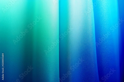 Blue teal jade agua turquoise mint white cyan water sea green abstract background. Color gradient ombre. Material fabric silk satin curtain drapery. Line stripe wave wavy.Elegant.Shimmer light. photo