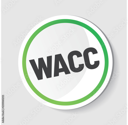 WACC - Acronyme - Weighted Average Cost of Capital