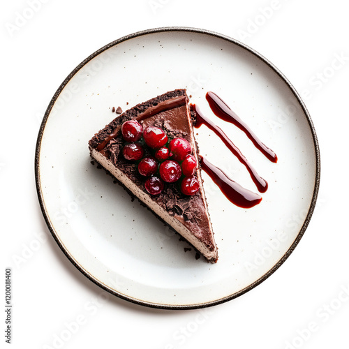 Delicious Slice of Chocolat...