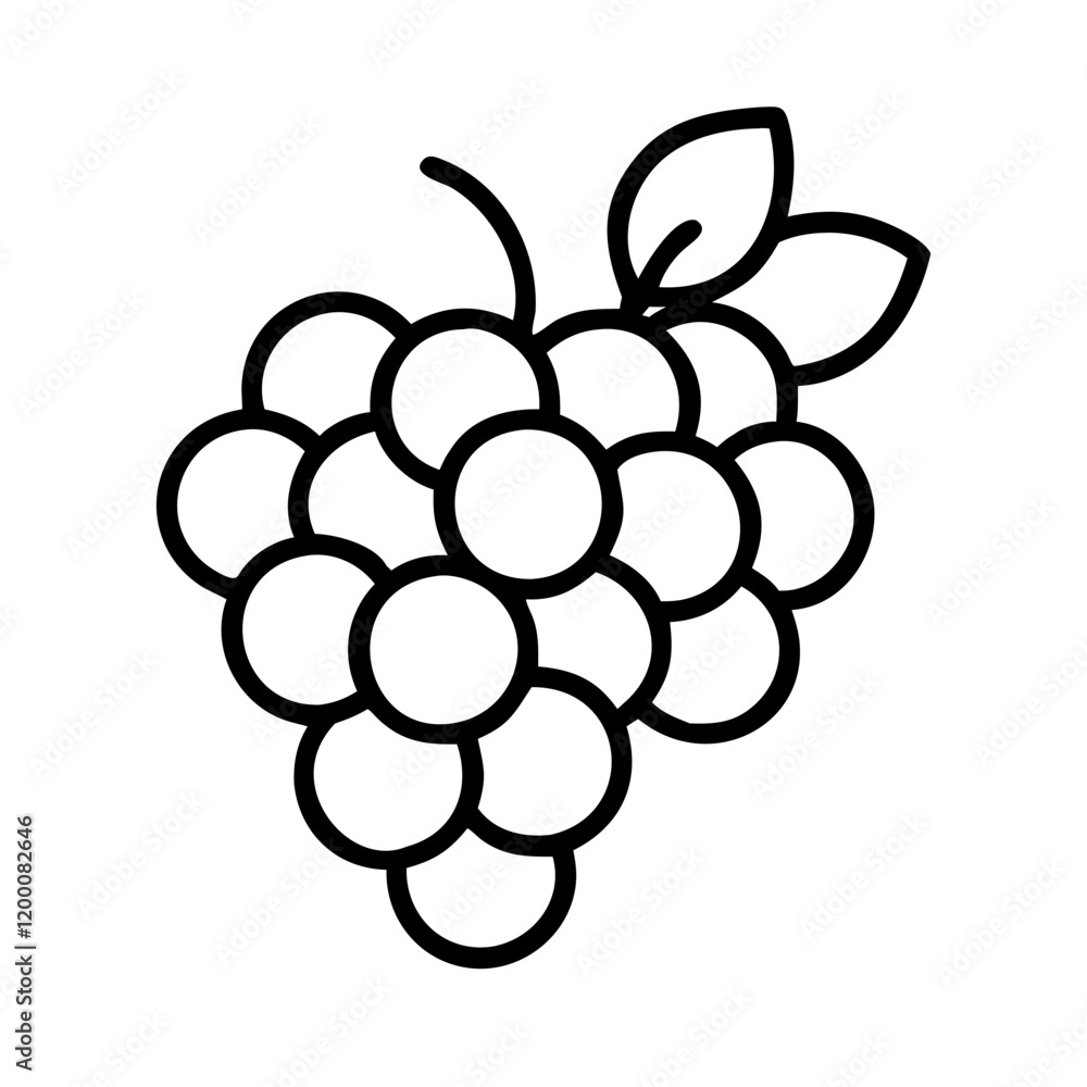 bunch of grapes icon, bunch of grapes line art - simple line art of bunch of grapes, perfect for bunch of grapes logos and icons and themed design bunch of grapes icon, bunch of grapes line art - simple line art of bunch of grapes, perfect for bunch of grapes logos and icons and themed design