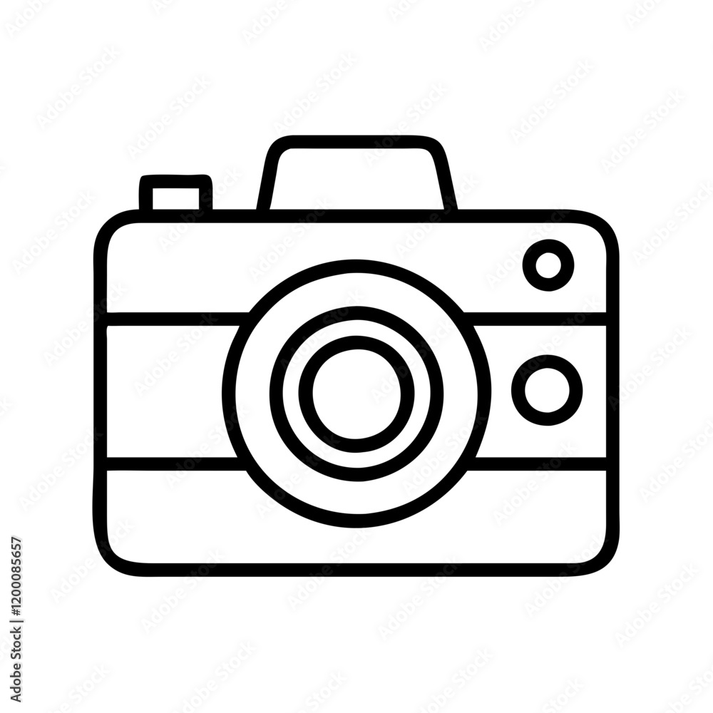 camera retro icon, camera retro line art - simple line art of camera retro, perfect for camera retro logos and icons and themed design camera retro icon, camera retro line art - simple line art of camera retro, perfect for camera retro logos and icons and themed design