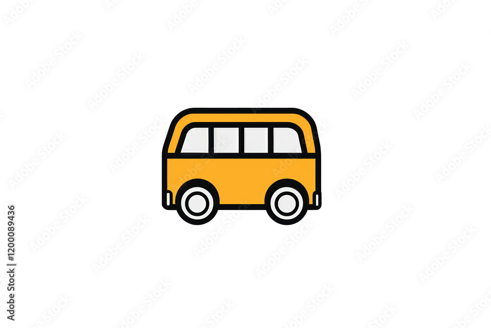 PNG cut out isolated background. A simple and colorful illustration of a vintage yellow camper van, perfect for travel-themed designs, retro-style artwork, and vacation-related projects. PNG cut out isolated background. A simple and colorful illustration of a vintage yellow camper van, perfect for travel-themed designs, retro-style artwork, and vacation-related projects.
