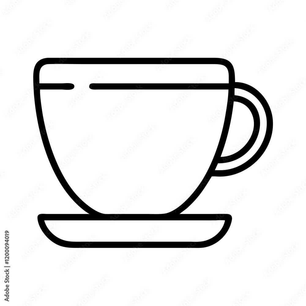 coffee cup icon, coffee cup line art - simple line art of coffee cup, perfect for coffee cup logos and icons and themed design coffee cup icon, coffee cup line art - simple line art of coffee cup, perfect for coffee cup logos and icons and themed design