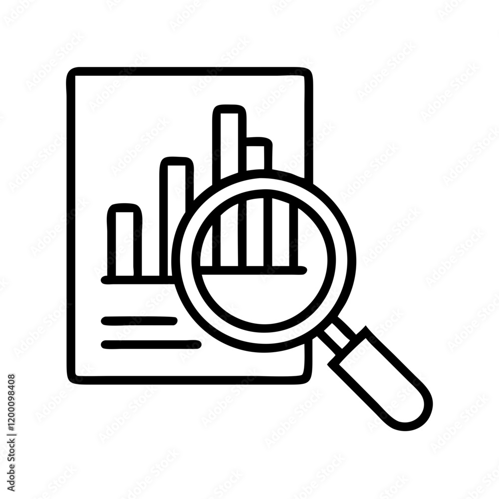 data analysis icon, data analysis line art - simple line art of data analysis, perfect for data analysis logos and icons and themed design data analysis icon, data analysis line art - simple line art of data analysis, perfect for data analysis logos and icons and themed design