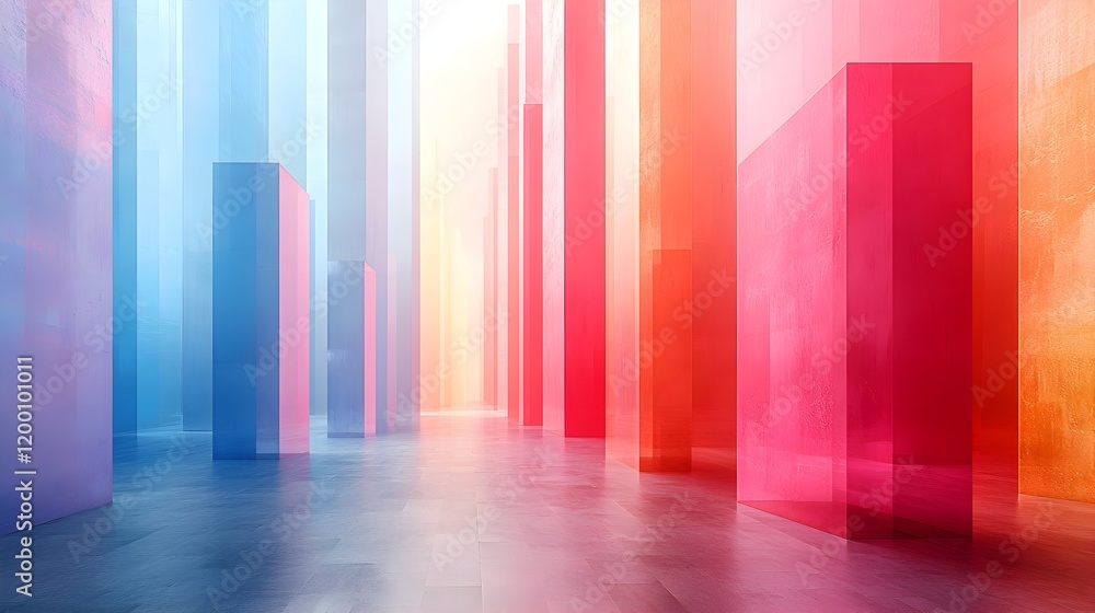 soft pastel gradient blending delicate colors, geometric shapes with gentle shadows, clean composition, calming and balanced. soft pastel gradient blending delicate colors, geometric shapes with gentle shadows, clean composition, calming and balanced.