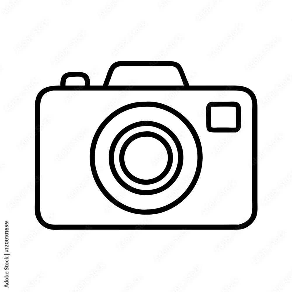 digital camera icon, digital camera line art - simple line art of digital camera, perfect for digital camera logos and icons and themed design digital camera icon, digital camera line art - simple line art of digital camera, perfect for digital camera logos and icons and themed design