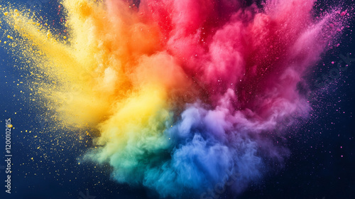 Powder coatings industry technology. Many colors