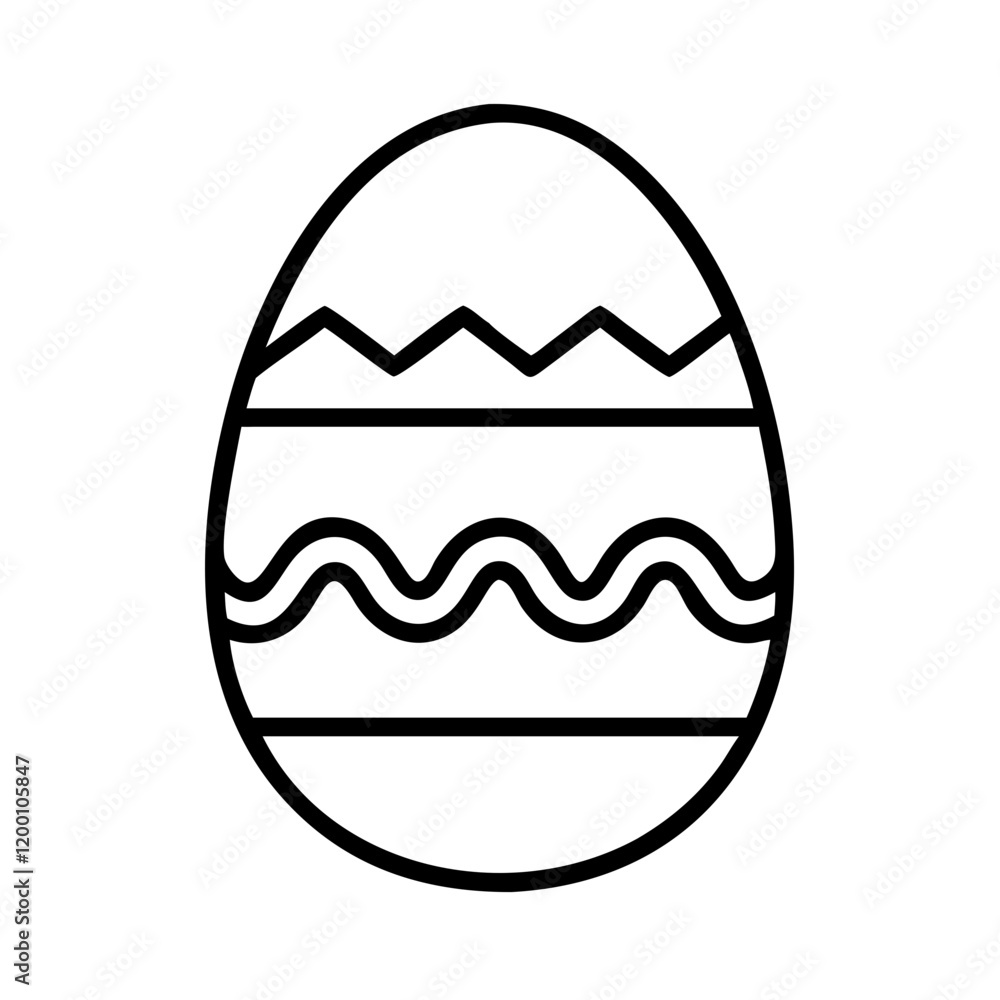 easter icon, easter line art - simple line art of easter, perfect for easter logos and icons and themed design easter icon, easter line art - simple line art of easter, perfect for easter logos and icons and themed design