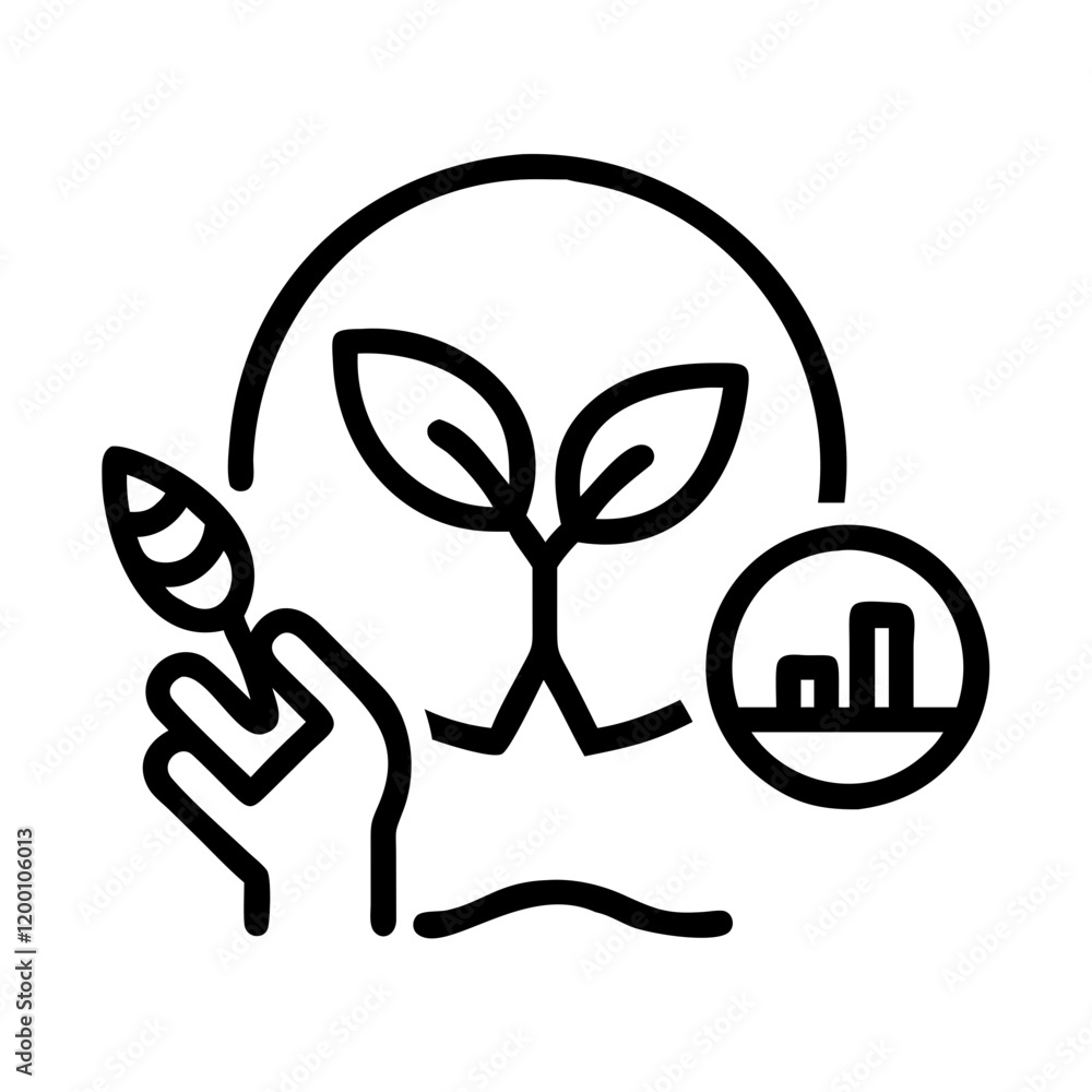 ecology icon, ecology line art - simple line art of ecology, perfect for ecology logos and icons and themed design ecology icon, ecology line art - simple line art of ecology, perfect for ecology logos and icons and themed design